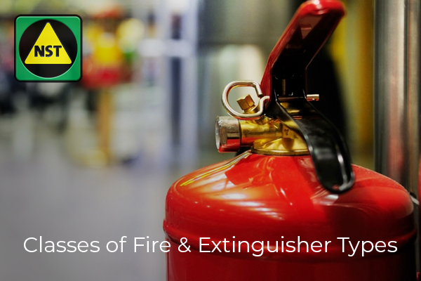 9. Classes of Fire & Extinguisher Types
